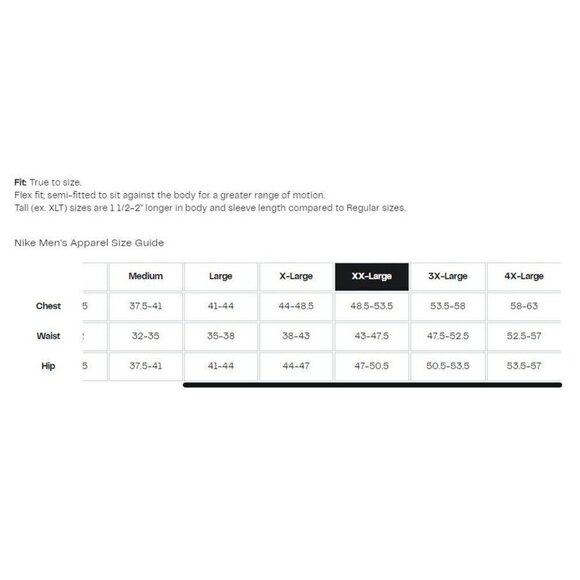 Nike Mens Blue Zip Up Dri FIT Moisture Wick Golf Tour Shirt Plus Sz 3XL New - Picture 11 of 12